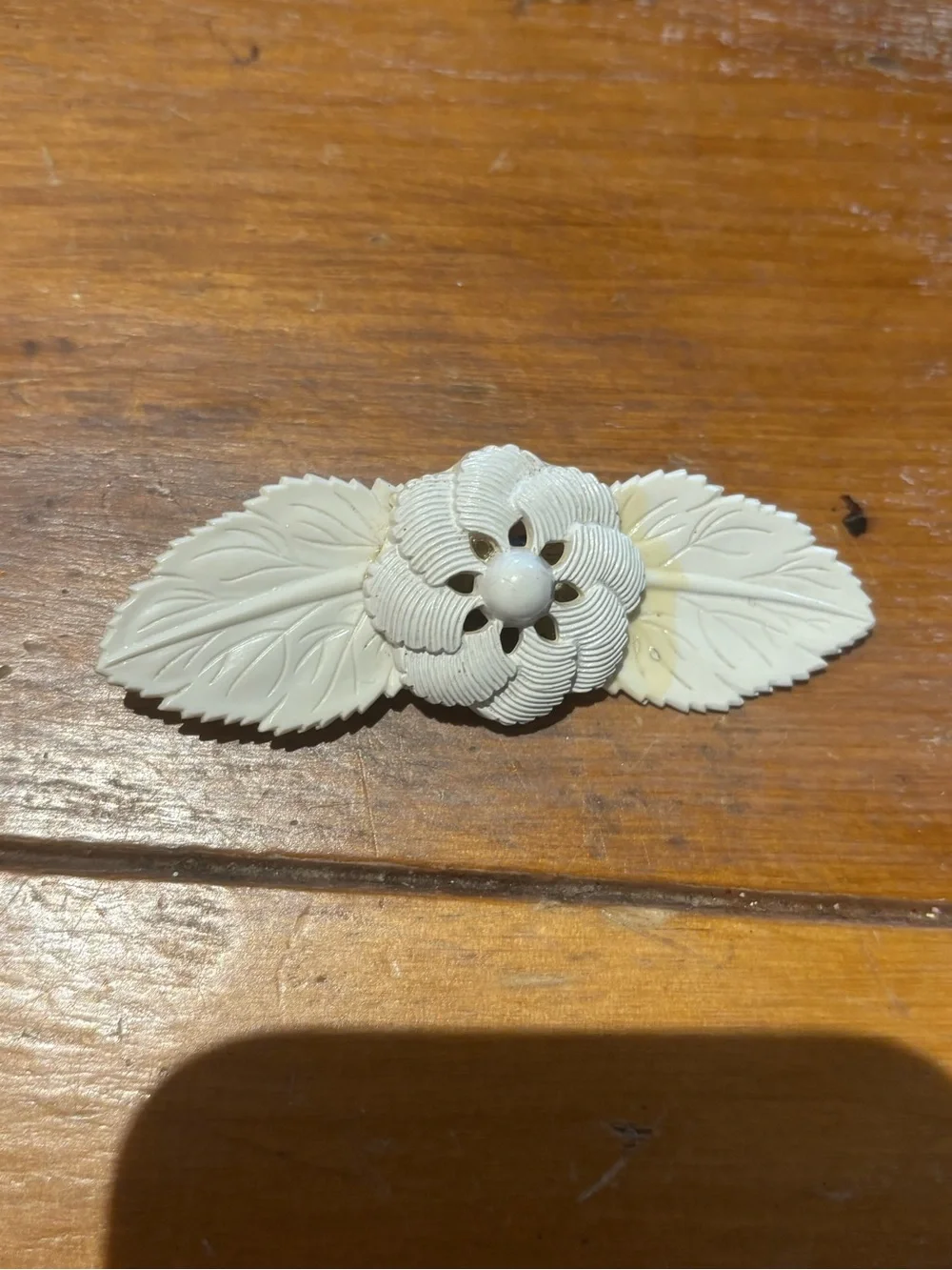 Vintage Brooch Celluloid?